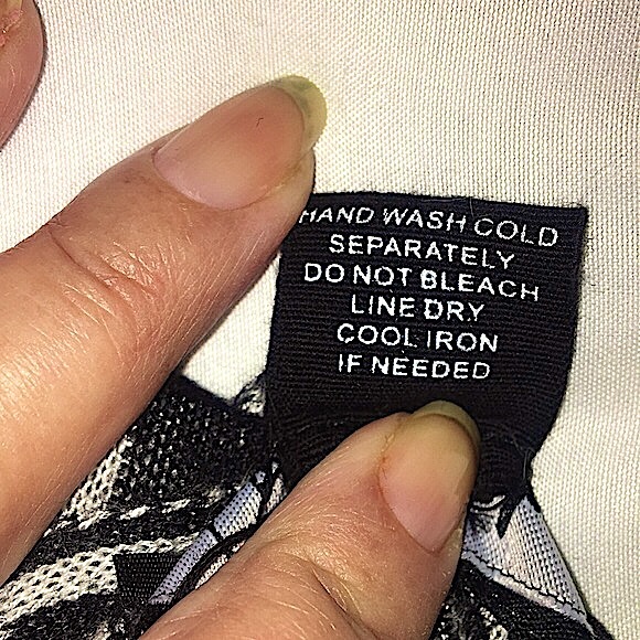 HAUTE MONDE Size L sweater with cream and white with Aztec print - Picture 5 of 10